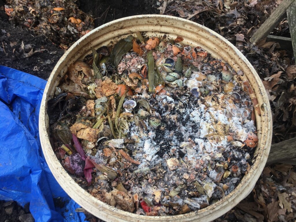 bokashi process Down to Earth Garden